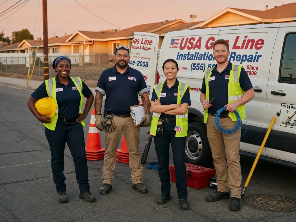 Gas Line Installation company in Yeoman, IN